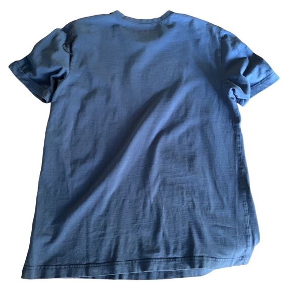 Life is Good Youth Iron Man Golf Blue Short Sleeve Tee Sz S - Picture 2 of 7